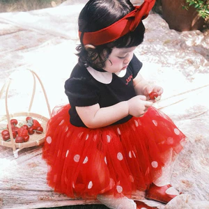 Bodysuit Váy Minie Cover Disney Hàn Quốc cho bé gái hàn quốc size từ 3-13kg