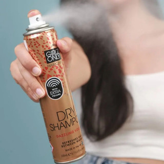 Dầu Gội Khô Girlz Only Tóc Bồng Bềnh Tức Thì Dry Shampoo Dazzling Volume (200ml)