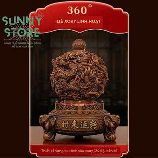 Đỉnh càn khôn, Quả cầu phong thủy, Tượng rồng, Tượng phong thủy, Decor Trang trí nhà cửa, Quà tặng ý nghĩa - SUNNY