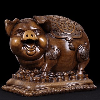 Tượng heo phong thủy, Con lợn, Tuổi hợi, Lợn tiết kiệm, 12 con giáp, Tượng phong thủy, Decor Trang trí nhà cửa - SUNNY