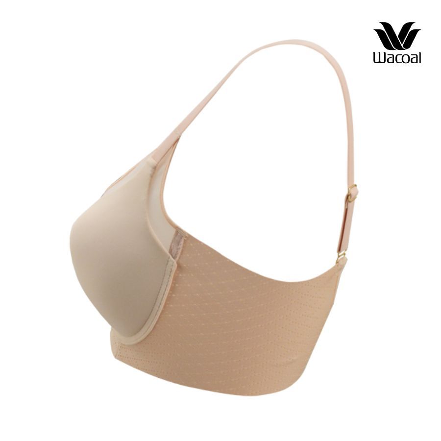 Áo lót Wacoal IIB5448 Feel Free (có size lớn) không gọng nâng nhẹ bản lưng to che mỡ không viền may smart size - IB5448