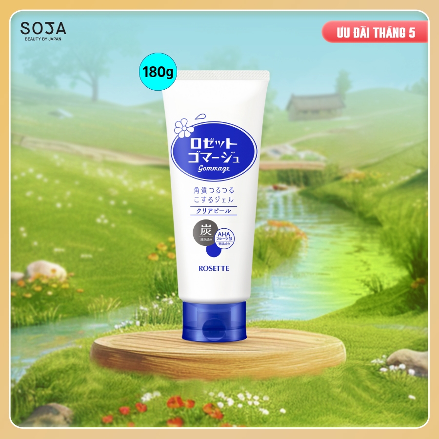 Ảnh Tẩy Tế Bào Chết Rosette Gommage (180g) 1