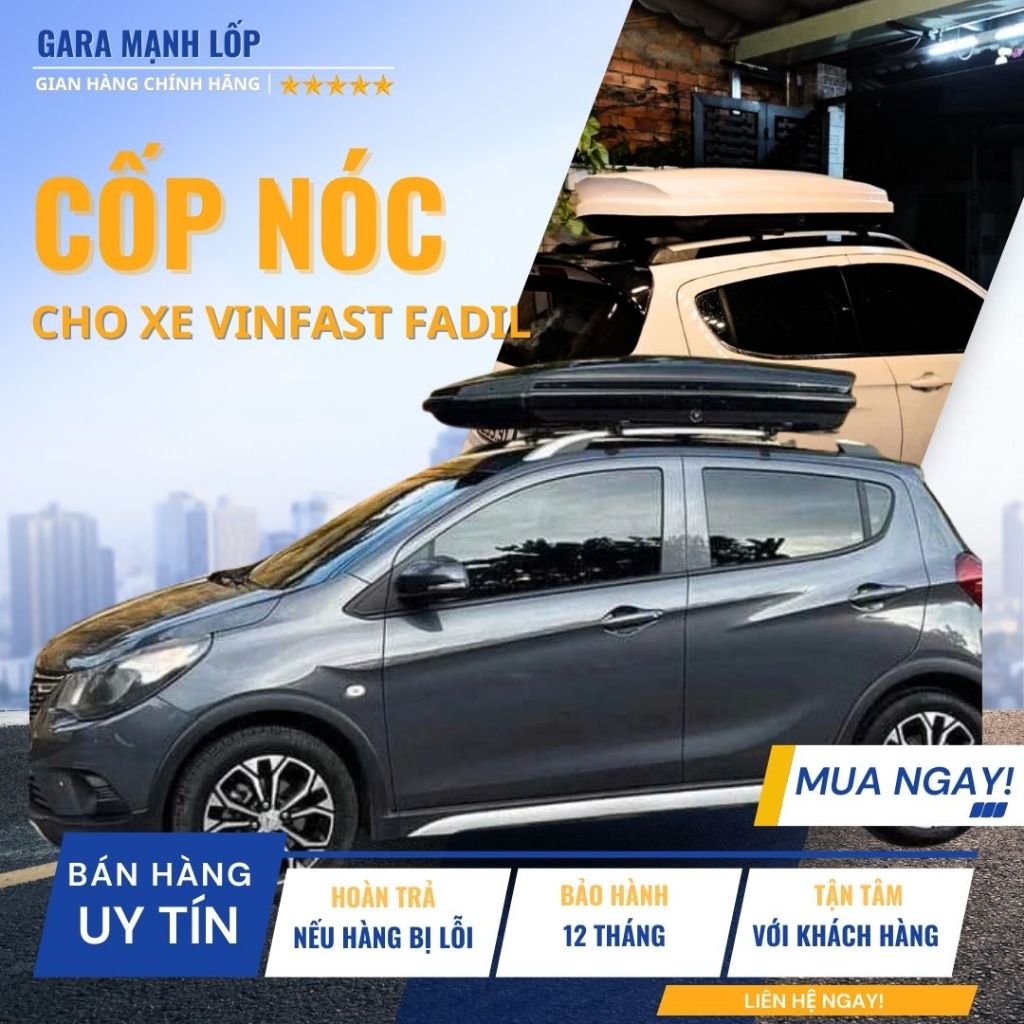 Cốp nóc xe ô tô Vinfast Fadil, cốp mui ô tô thiết kế chắc chắn…