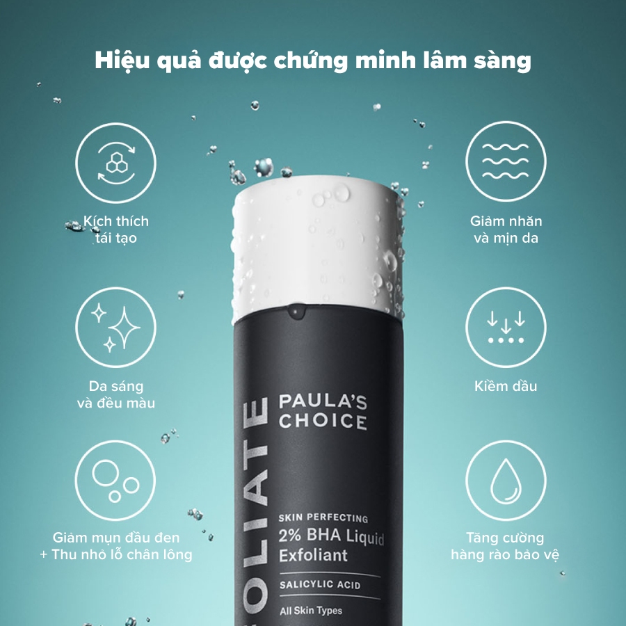 Ảnh Dung dịch tẩy tế bào chết Paula's Choice Skin Perfecting 2% BHA Liquid Exfoliant 118 ml 2010 4