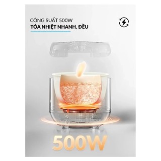 Nồi cơm điện lòng gốm Haatz CIM205 công suất 500W dung tích 1.2L 6 chức năng nấu đa dạng