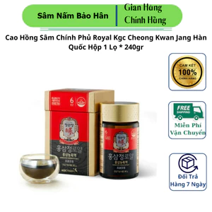 Cao Hồng Sâm Chính Phủ Royal Kgc Cheong Kwan Jang Hàn Quốc, Hộp 1 Lọ * 240gr