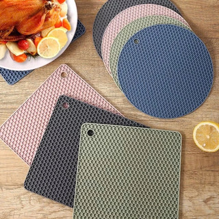 Miếng lót silicon cách nhiệt, tấm lót dễ dàng vệ sinh tiện dụng