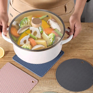 Miếng lót silicon cách nhiệt, tấm lót dễ dàng vệ sinh tiện dụng