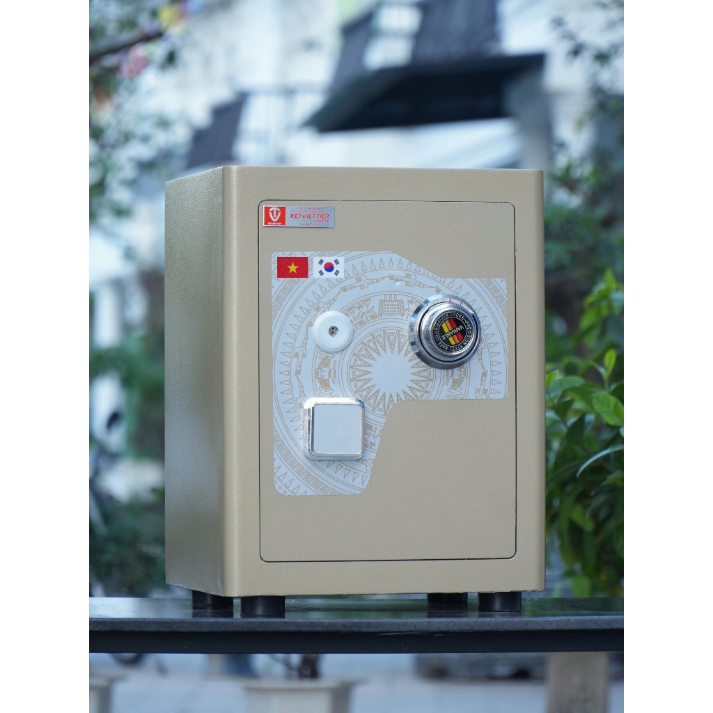 Két Sắt Việt Tiệp Siêu Cường 🎁CHÍNH HÃNG🎁 KVTSC66-KC Khóa Cơ Đổi Được Mật Khẩu Nặng 50KG