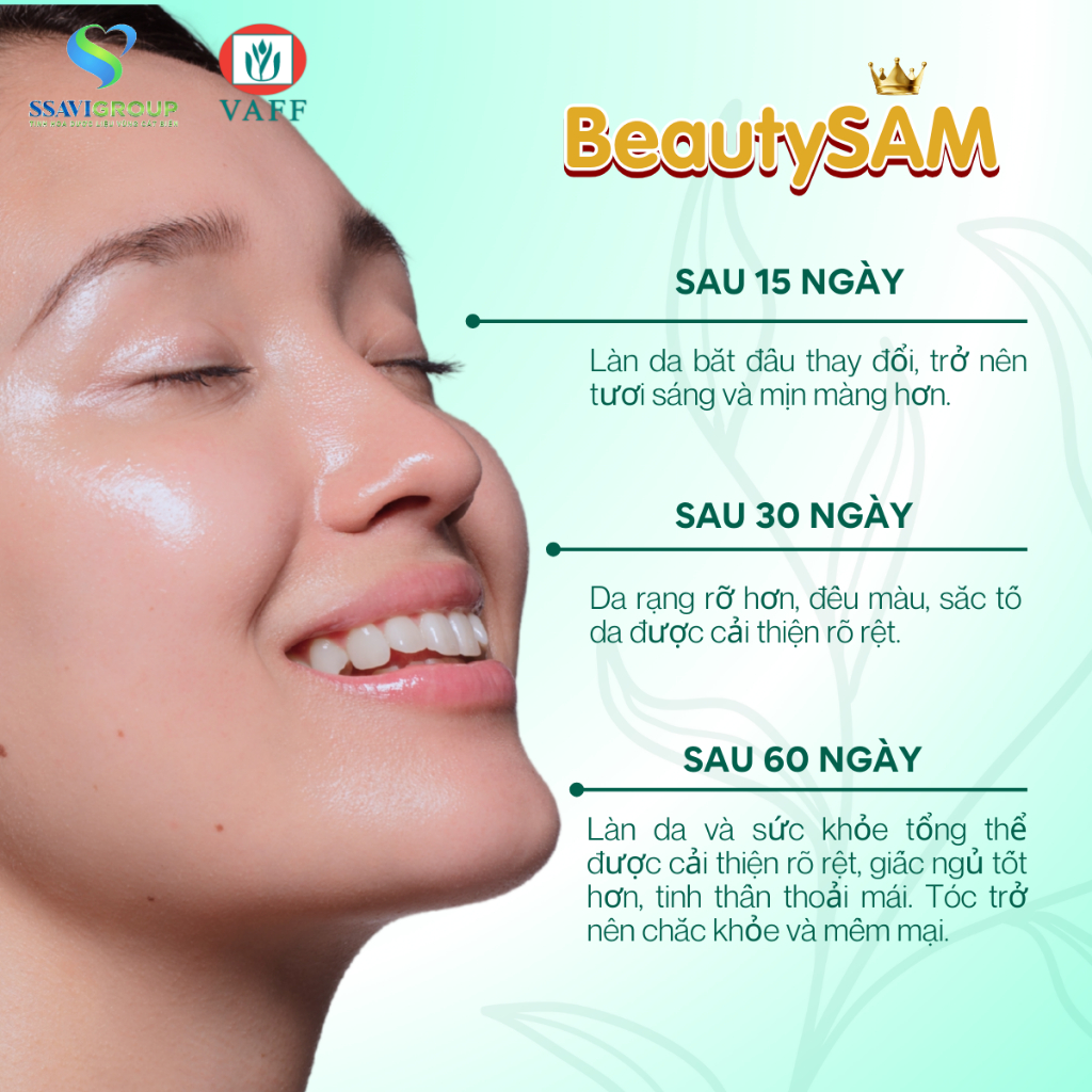 Viên Uống Nội Tiết Tố Nữ Beautysam Giúp Giảm Nám, Trắng Da, Cân Bằng Hormone, Tự Tin Tỏa Sáng