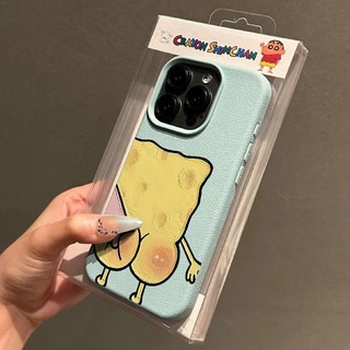 Ốp Lưng iPhone TPU Hoạ Tiết Da Mềm SpongeBob Patrick Star, Bảo Vệ Camera - iP X/XS/11/12/13/14/15/16/17/Plus/Pro/Max/Air