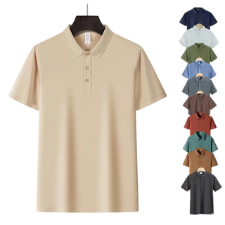 Áo POLO  trơn nam NGẮN TAY cao cấp MENTO - Chất liệu cotton, không nhăn, thoáng mát
