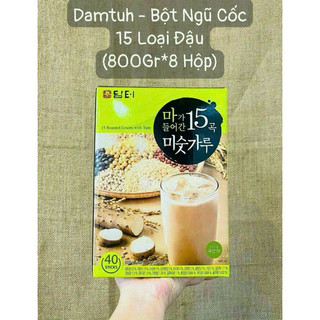 Bột ngũ cốc Damitul hàn quốc hộp 50 gói/loại ăn kiêng 15 loại hạt