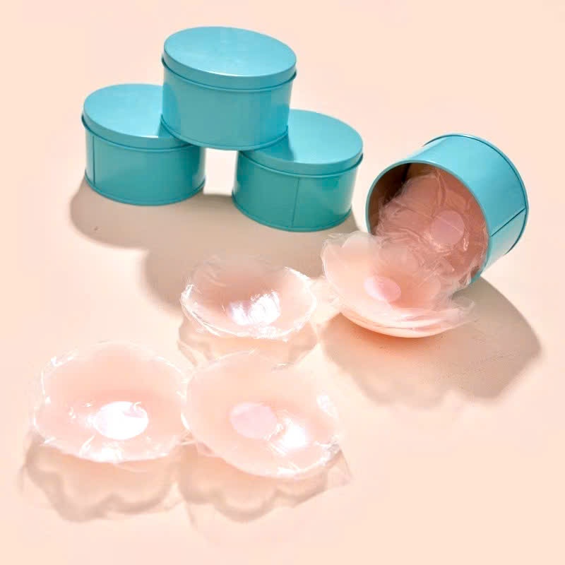 Dán ngực silicon, Hộp 5 đôi dán ti silicon dùng được nhiều lần