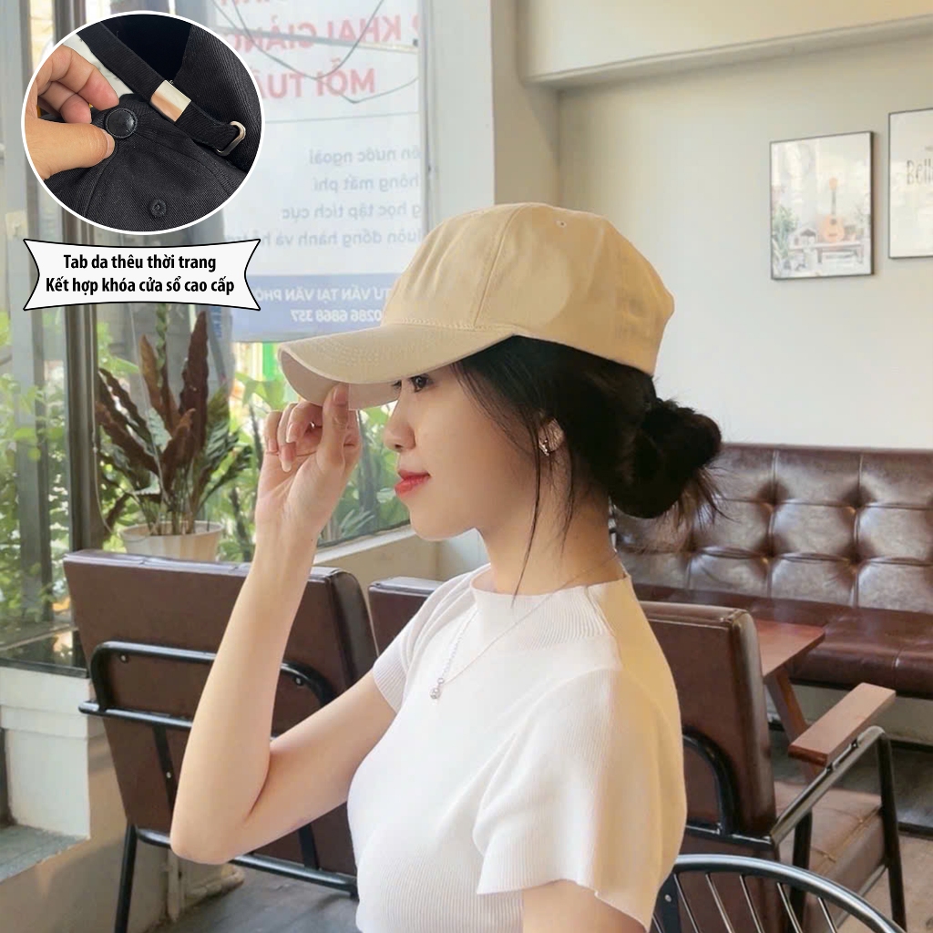 Mũ lưỡi trai trơn chất Nhung Hàn Quốc cao cấp form Unisex Nam Nữ SG103