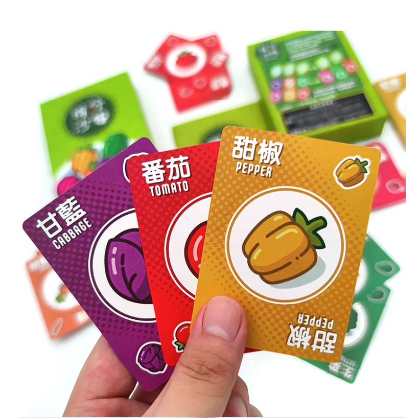 [Luật Việt] Boardgame Point Salad - minigame thu mua rau củ quả game gia đình trí tuệ Tigar