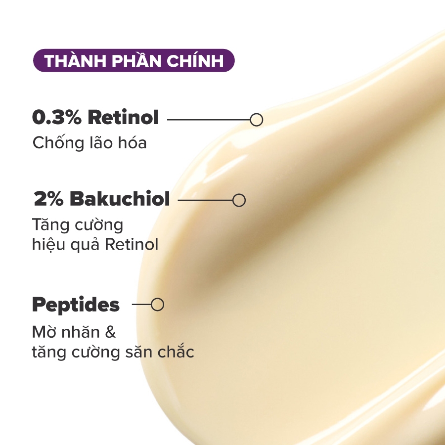Ảnh Tinh chất chống lão hóa từ Retinol và Bakuchiol  Paula's Choice Clinical 0.3% Retinol + 2% Bakuchiol 30ml - 8015 4