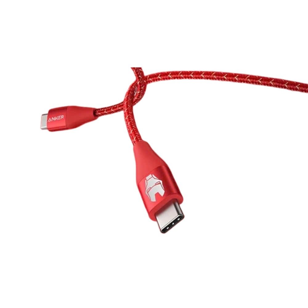 Ảnh Cáp sạc Anker PowerLine+ II USB-C to USB-C B2C A9547 | Captain - Iron man | 60W - 0,9m - Bảo hành 24 tháng 3
