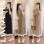 Váy thun polo cộc tay suông rộng basic Đầm bầu cổ bẻ polo thể thao form rộng đi chơi mặc nhà T610G