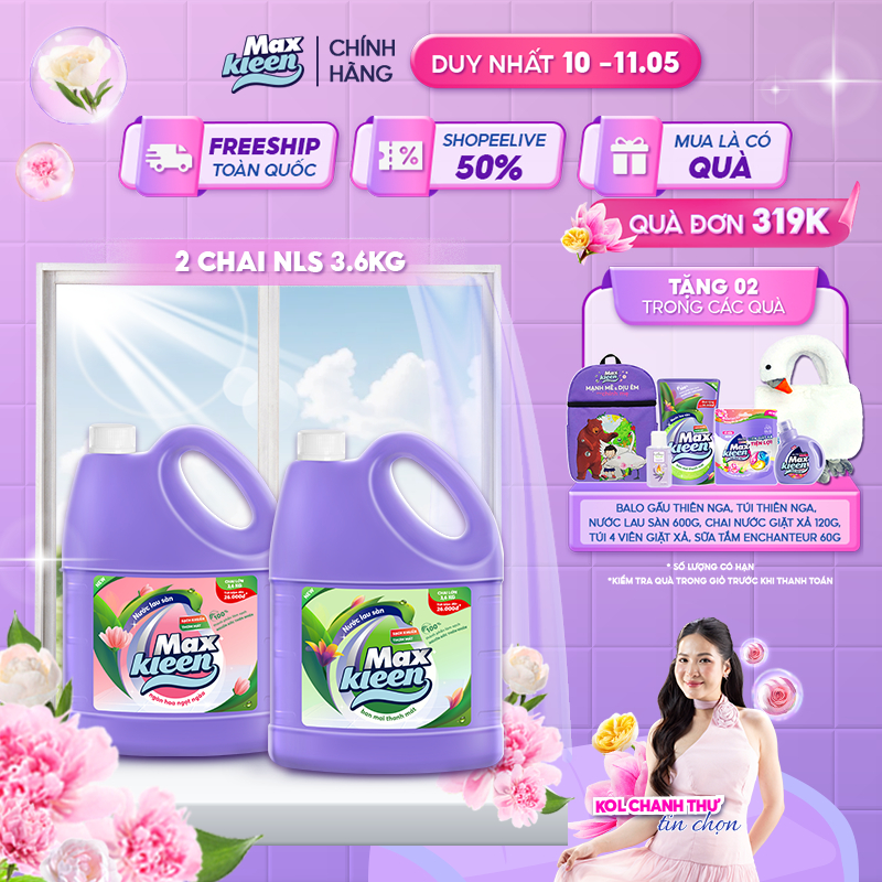 Ảnh Chai Nước Lau Sàn MaxKleen 3.6kg 1
