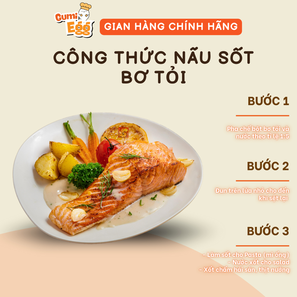 Bột Bơ Tỏi Tomato T&P Lắc khoai tây chiên - Gói 1Kg