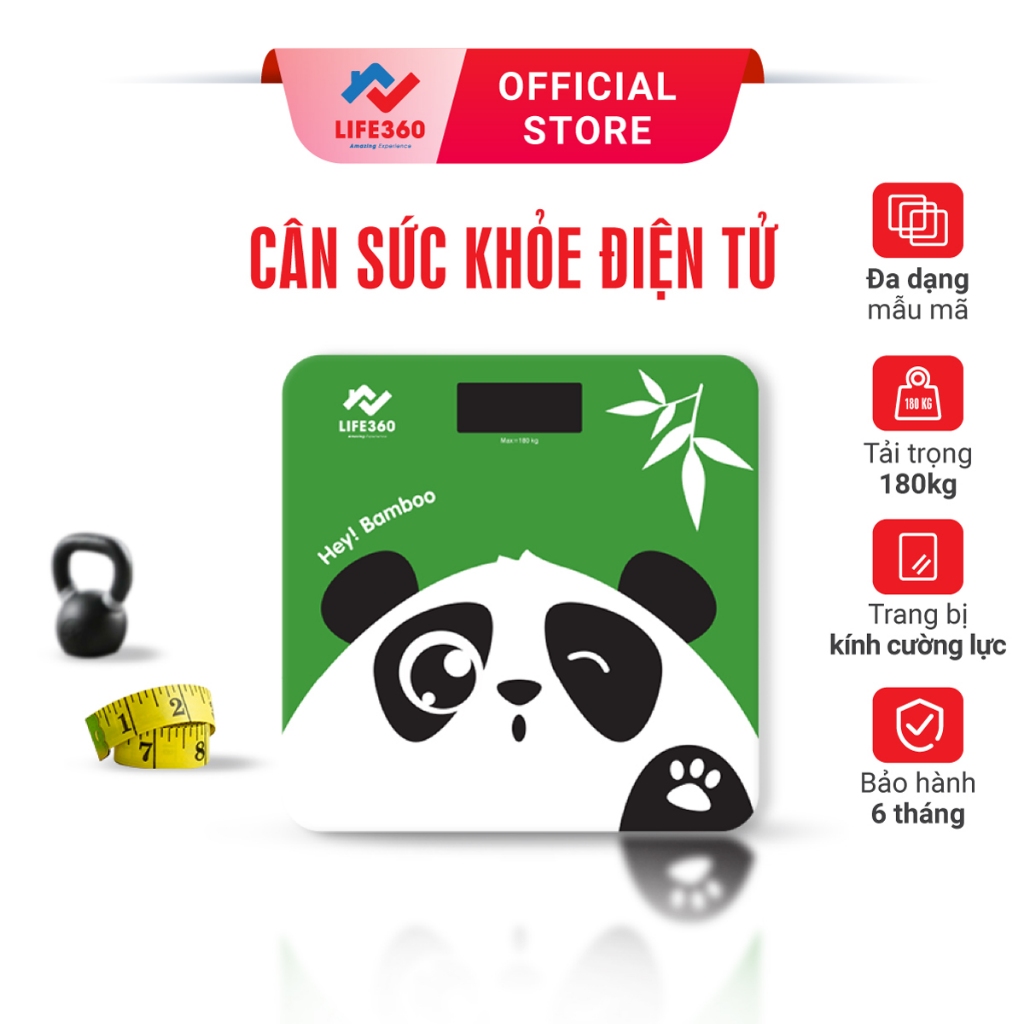 Ảnh Cân Điện Tử Sức Khỏe Life360 AR-S17F - Cân Điện Tử Thông Minh- Hàng Chính Hãng 1