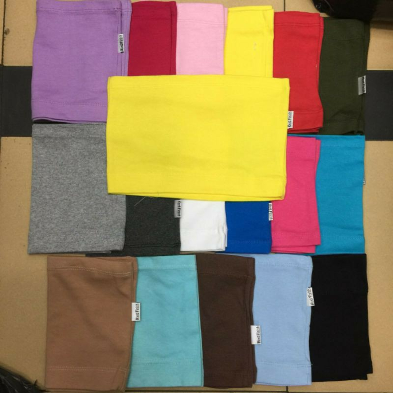 Áo ống dài ngắn chất thun cotton Thai nhiều màu