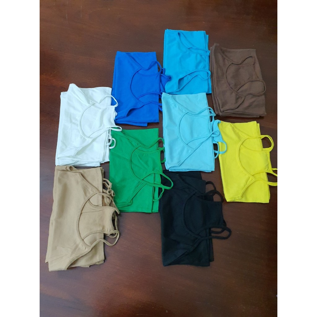 Áo ống dài ngắn chất thun cotton Thai nhiều màu