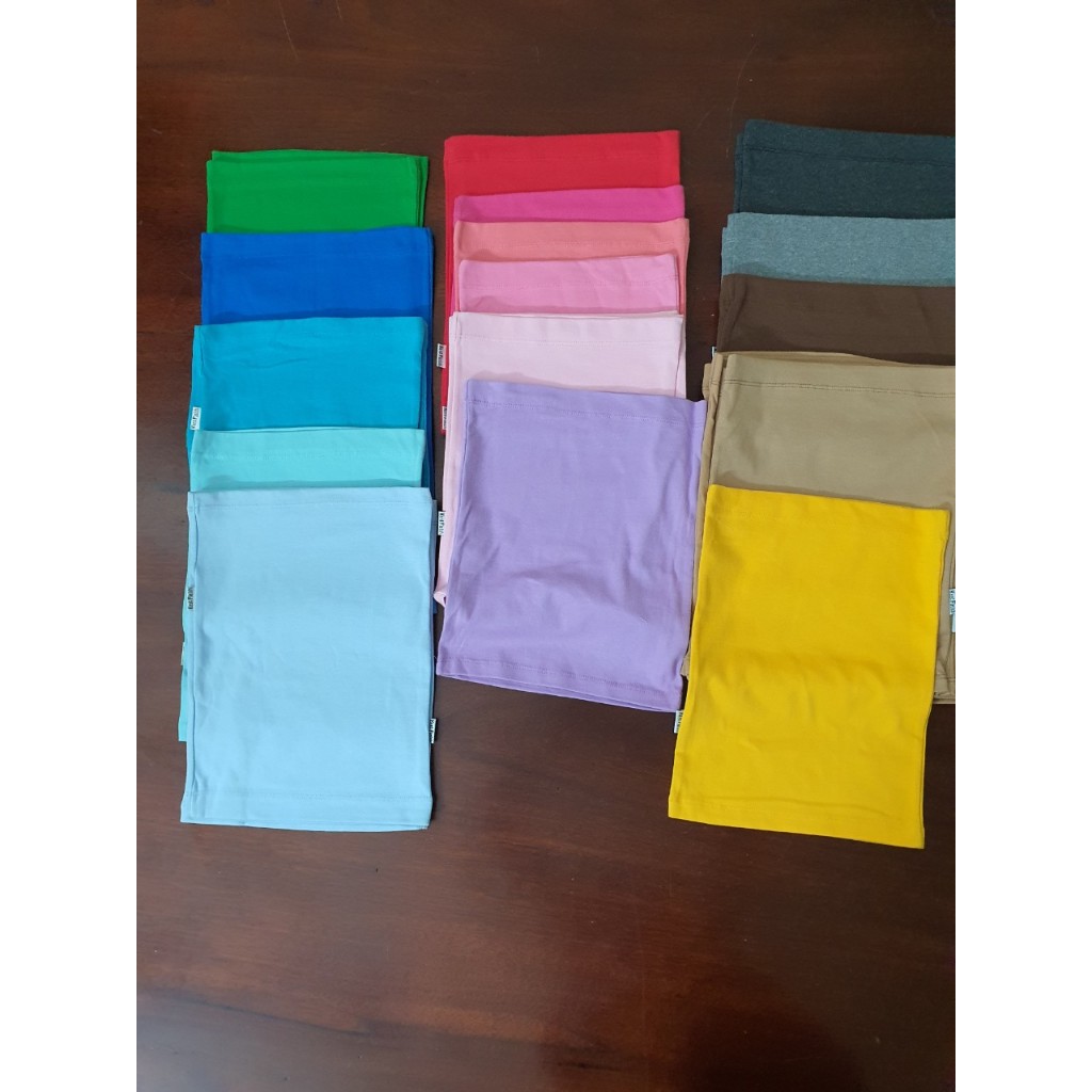 Áo ống dài ngắn chất thun cotton Thai nhiều màu