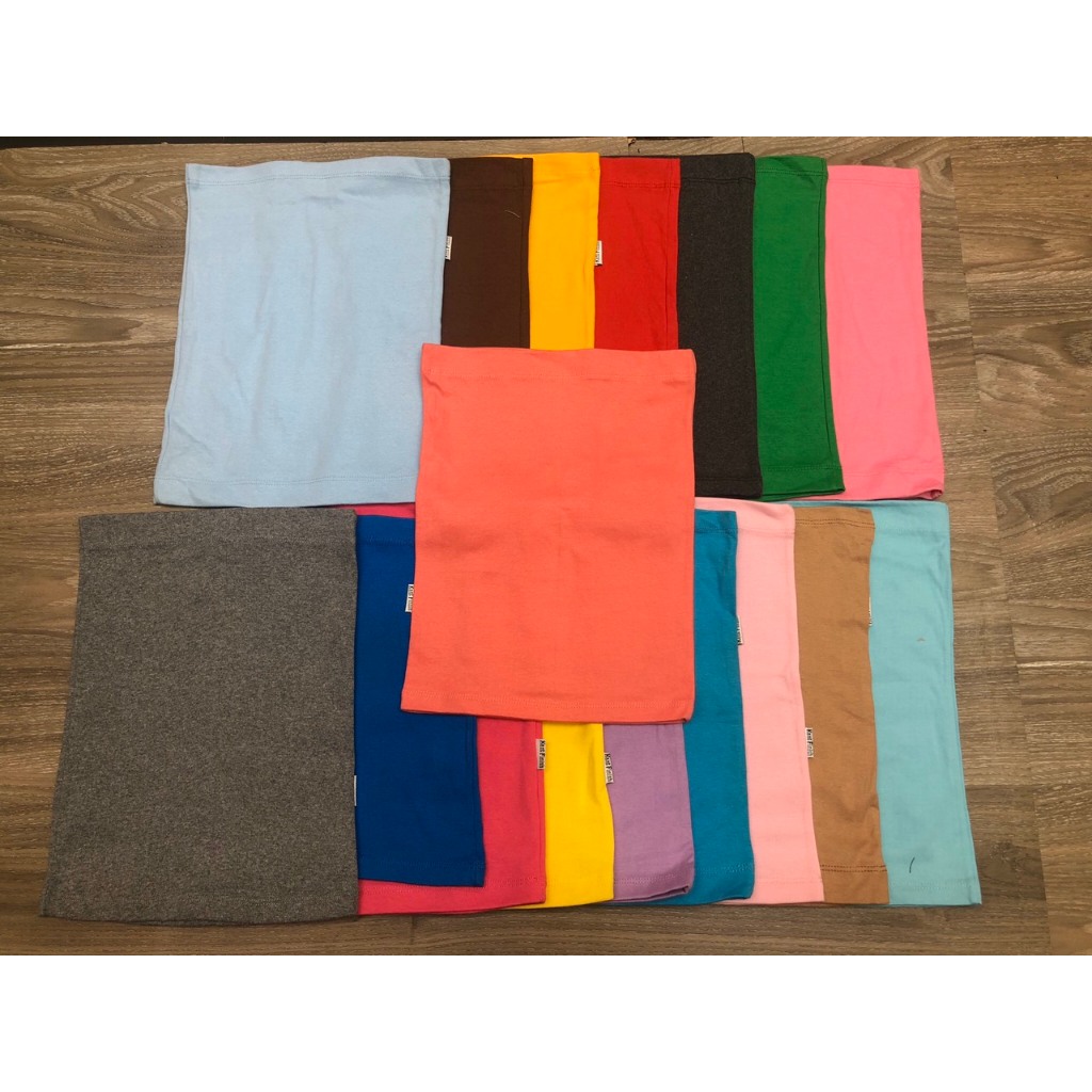 Áo ống dài ngắn chất thun cotton Thai nhiều màu