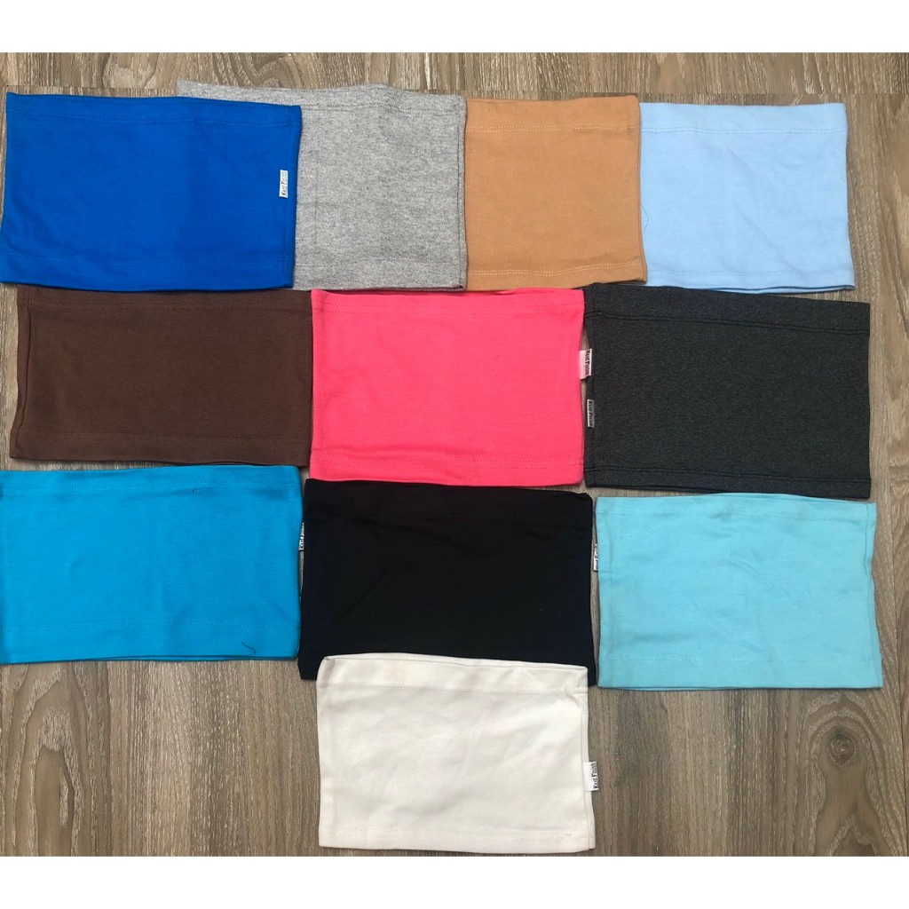 Áo ống dài ngắn chất thun cotton Thai nhiều màu