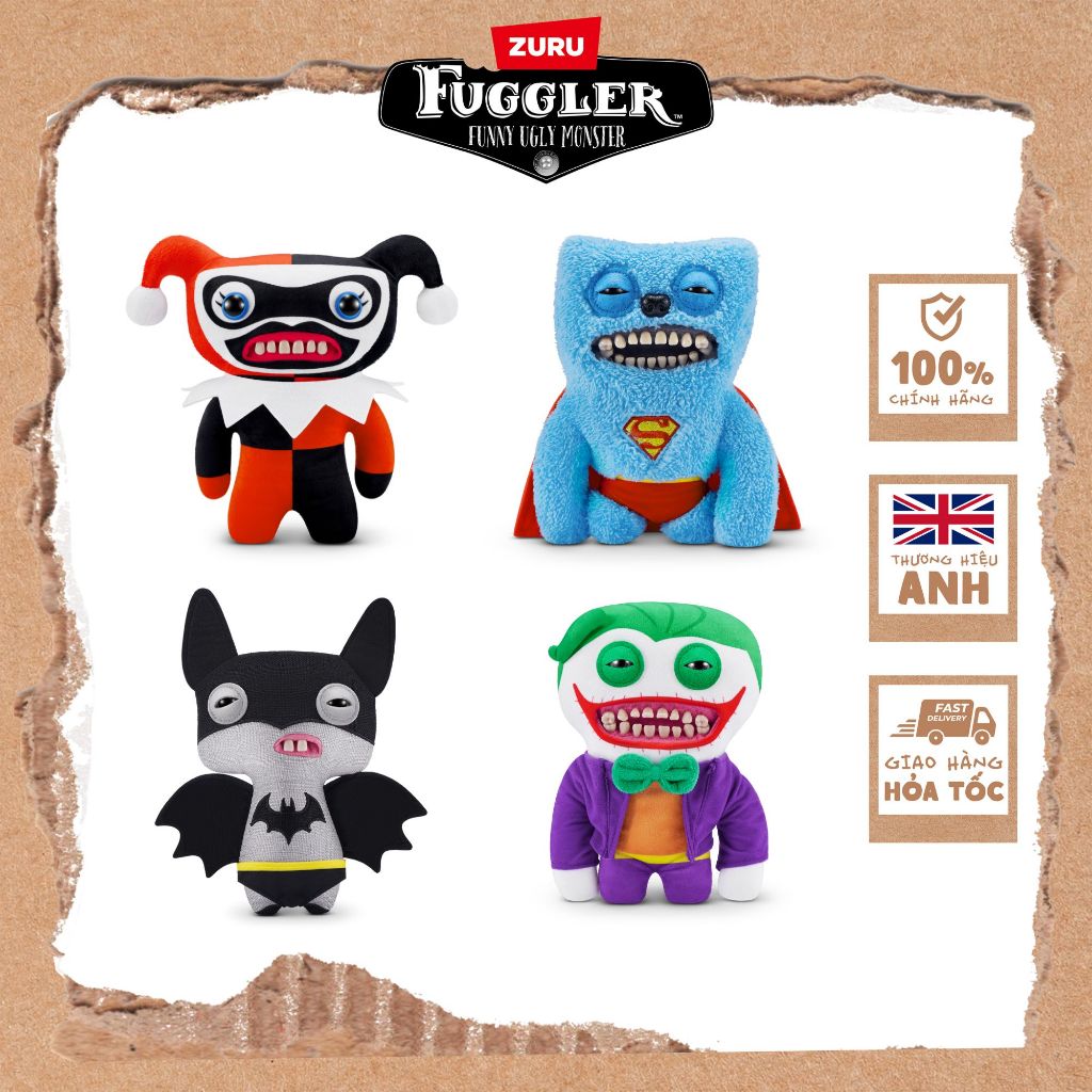 Đồ Chơi Sưu Tầm ZURU TOYS Fuggler DC Comics 9" 15709 - Fuggler Vietnam