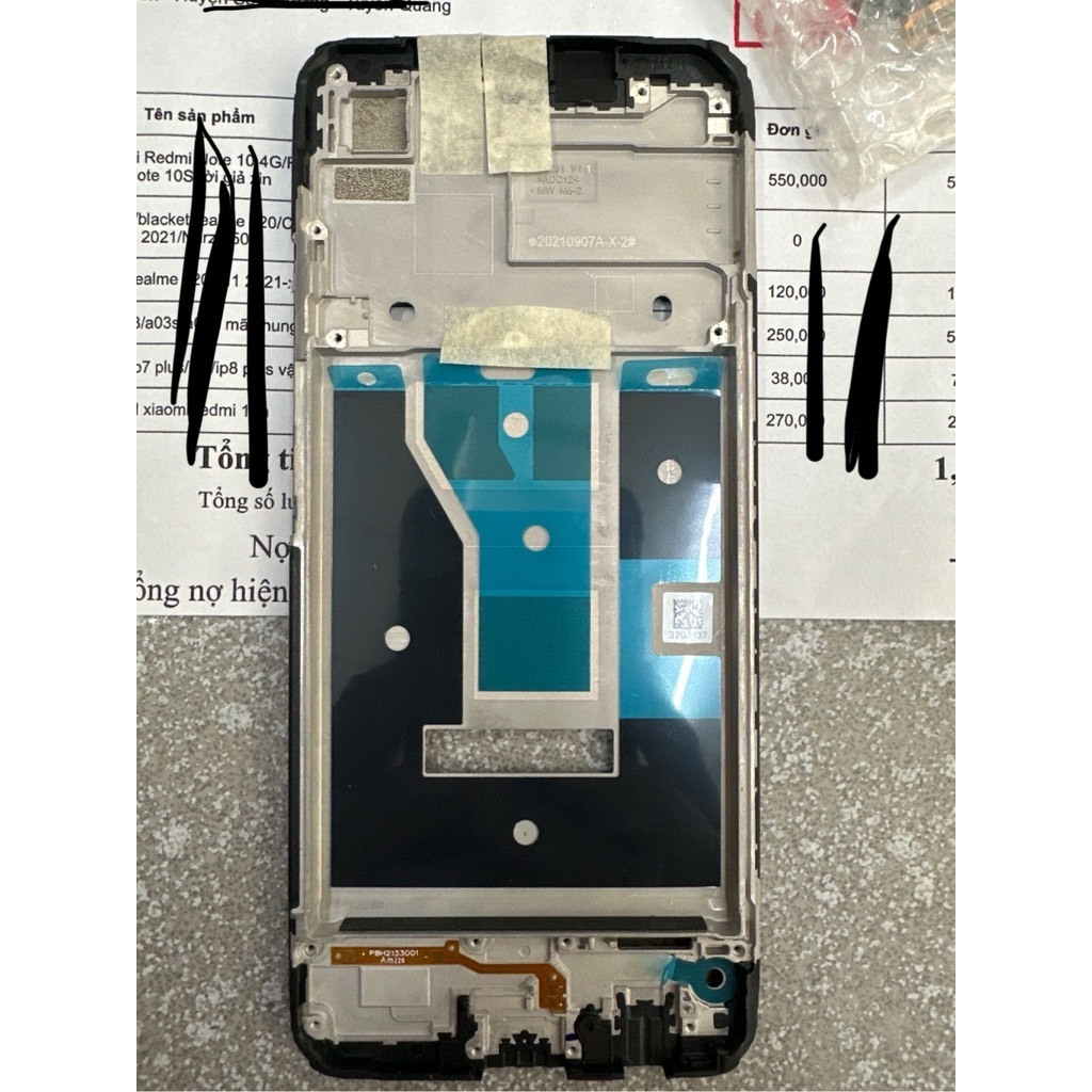 vỏ xương realme c20/C11 2021