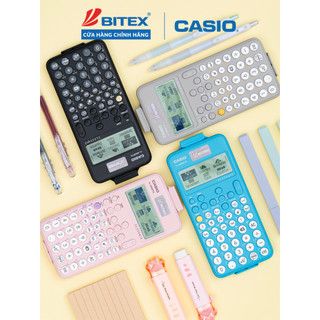 Máy tính học sinh Casio Fx-880BTG màu xanh dành cho học sinh cấp 2 cấp 3 lớp 6 đến lớp 12 chuyên dụng mang vào phòng thi