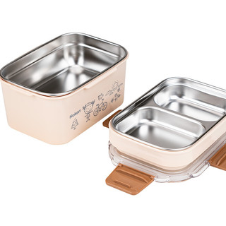 Hộp cơm giữ nhiệt 6566 cao cấp inox 2 tầng Việt Nhật Hokori, hộp cơm giữ nhiệt tiên lợi, dung tích lớn