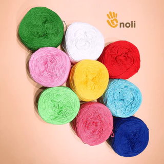 Sợi Cotton Việt Nam 1mm Craft yarn VN - 100g, chuyên móc thú, bikini, váy áo mùa hè, lót ly không xù (Đủ bảng màu 01-99