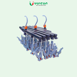 Móc chùm nhựa 29 kẹp AC  tiện lợi, gọn nhẹ cho mẹ & bé