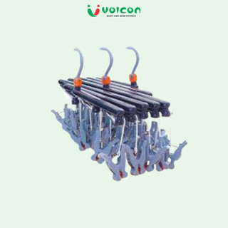Móc chùm nhựa 29 kẹp AC  tiện lợi, gọn nhẹ cho mẹ & bé