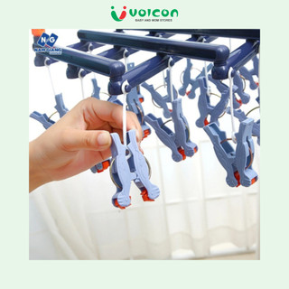 Móc chùm nhựa 29 kẹp AC  tiện lợi, gọn nhẹ cho mẹ & bé