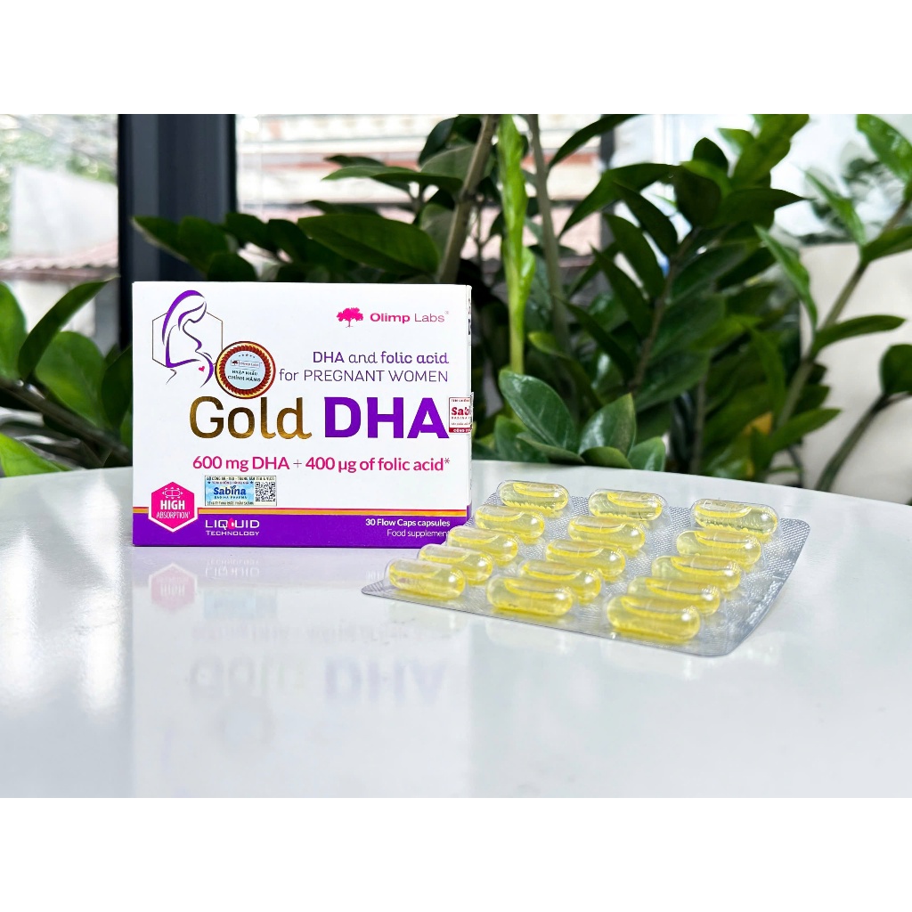 Ảnh Bộ đôi Chela Ferr Forte và Gold DHA  36,6g(Olimp Labs). Thực phẩm bảo vệ sức khỏe hỗ trợ bổ sung sắt,axit folic và DHA 2