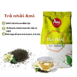 Trà Nhài Ami – Gói 500g – Hương Thơm Thanh Khiết, Vị Trà Đậm Đà