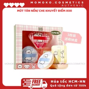 Mút Tán Nền Bộ 3 Mút XiXi GJ-67 Puff Set Trang Điểm Puff Mút Trang Điểm