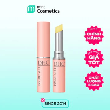 Son Dưỡng Môi DHC Lip Cream 1,5g - Dưỡng Ẩm Sâu, Làm Mềm Mịn Môi, Không Màu