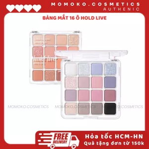Bảng Phấn Mắt Hold Live 16 Ô Màu Sunset Magic, Tông Pastel Nhẹ Nhàng