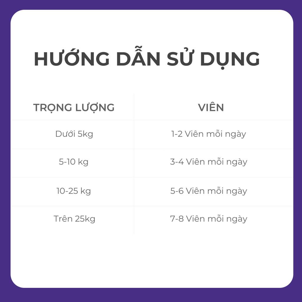 Viên Canxi Cho Chó Mèo DrVET Hỗ Trợ Xương Khớp Chắc Khỏe - Pet Calcium Tablets