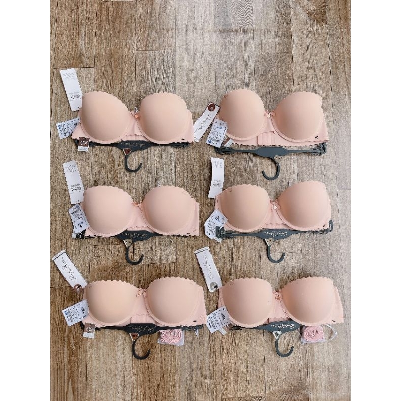 (Sale.BomoHouse) Combo 2 cái áo bra / ngực su đúc cúp ngang MarilynMonroe* fulltag - dư xịn