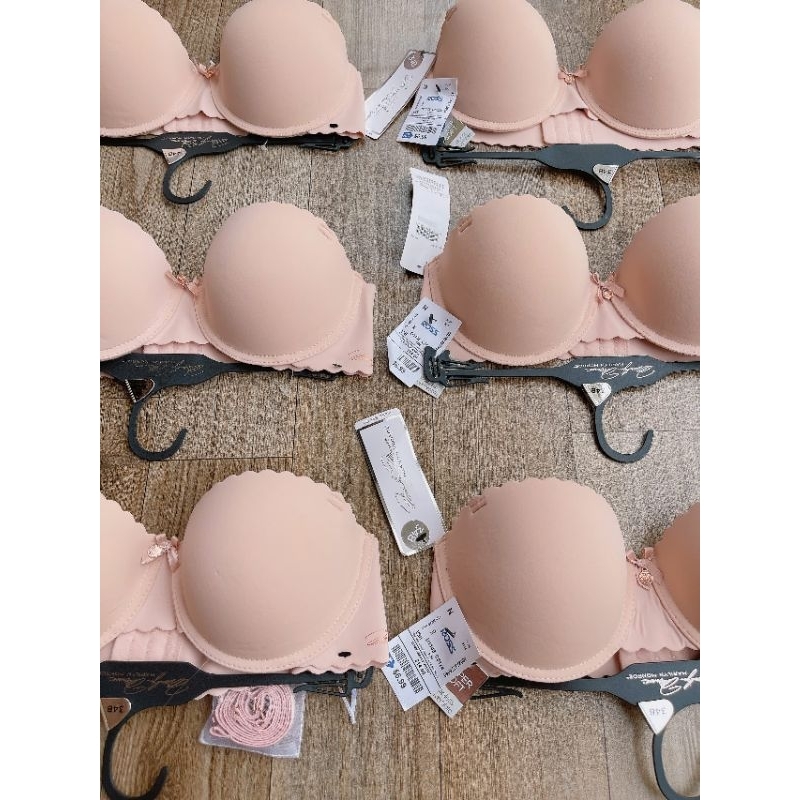 (Sale.BomoHouse) Combo 2 cái áo bra / ngực su đúc cúp ngang MarilynMonroe* fulltag - dư xịn
