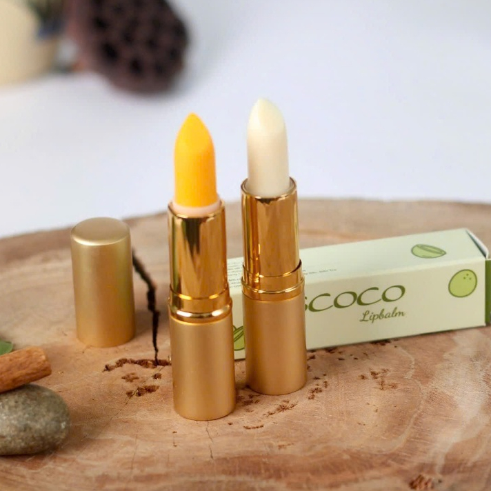 Son dừa Escoco  dưỡng ẩm môi mềm môi