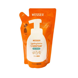 Nước rửa bình sữa Wesser 500ml (Dạng túi)/ Nước rửa bình và rau củ
