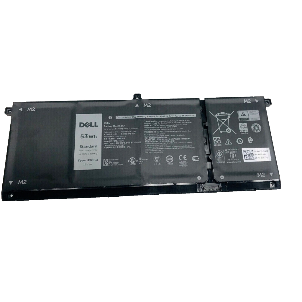 Pin Dell Latitude 3410 40WH JK6Y6 3510 Vostro 5300 5401 5402 5501 5502, Inspiron 5300 5400 5401 5402 5408 5409 H5CKD